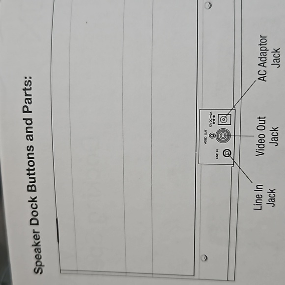 Wave audio docking speaker for ipad, iPhone, iPod - Picture 15 of 15